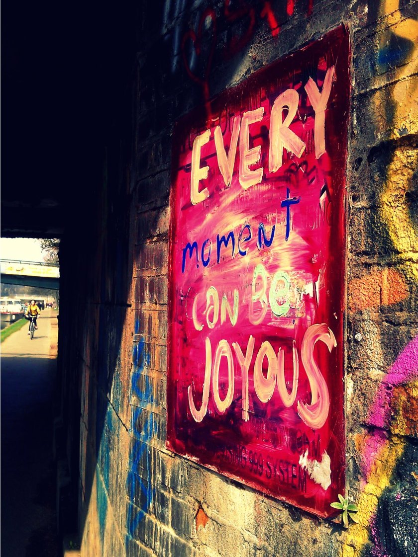 Every Moment Can Be Joyous, London, March 2012